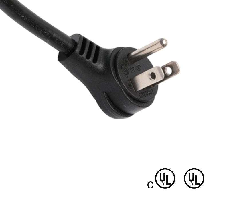 JT-3P/FY-3P 15A 125V Fișă unghiulară standard americană cu trei pini