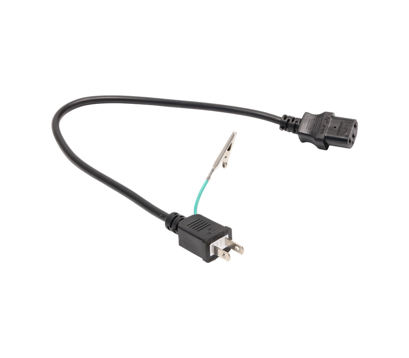 J3-7/12/15+JT-ST3 15A 125V mufă japoneză cu clemă aligator și conector IEC C13