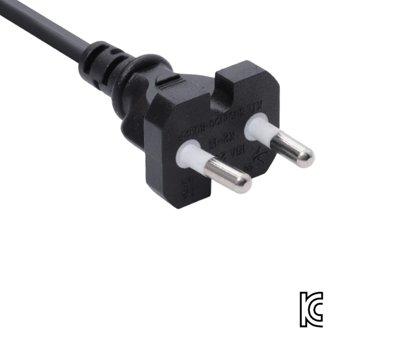 K2-15 16A 250V Coreea ștecher pentru scule cu 2 pini