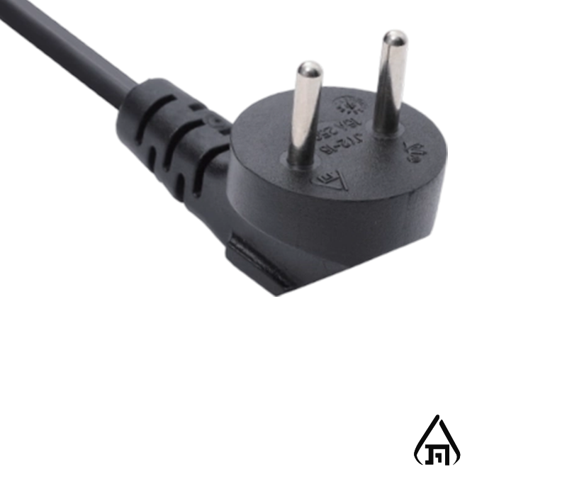 JY2-16 16A 250V Dop cu cot de 90 de grade Israel cu doi pini