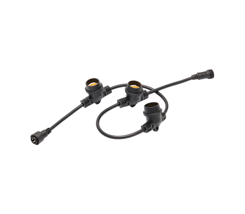 Șir de lumină LED JD-PY cu conector impermeabil cu trei pini