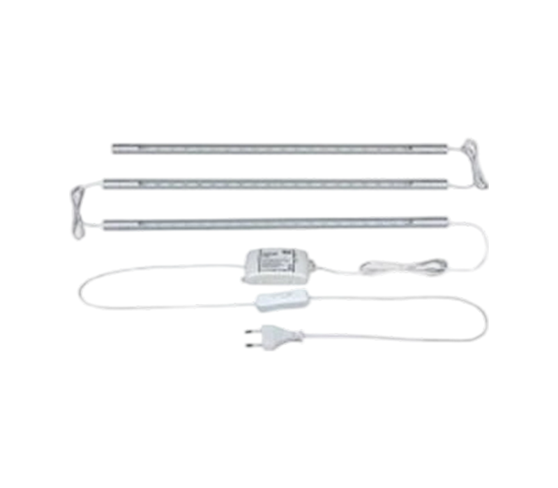 Lumini pentru dulap de 330 mm, cu 20 de becuri LED cu pălărie de paie